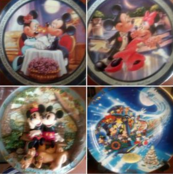 Disney Collection Plates - Picture 1 of 14